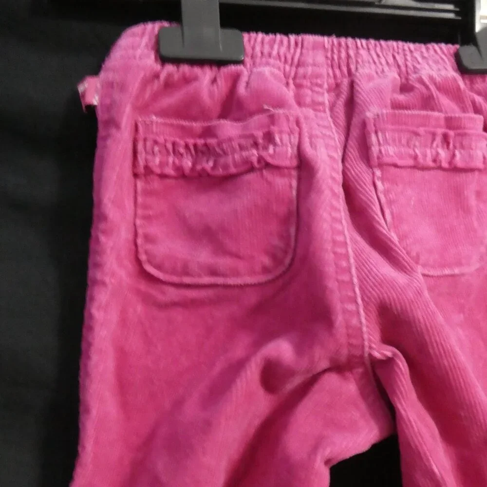 THE CHILDREN'S PLACE - Stretch | 24 months | Pink Corduroy Pants W/ Ruffles - Picture 9 of 16